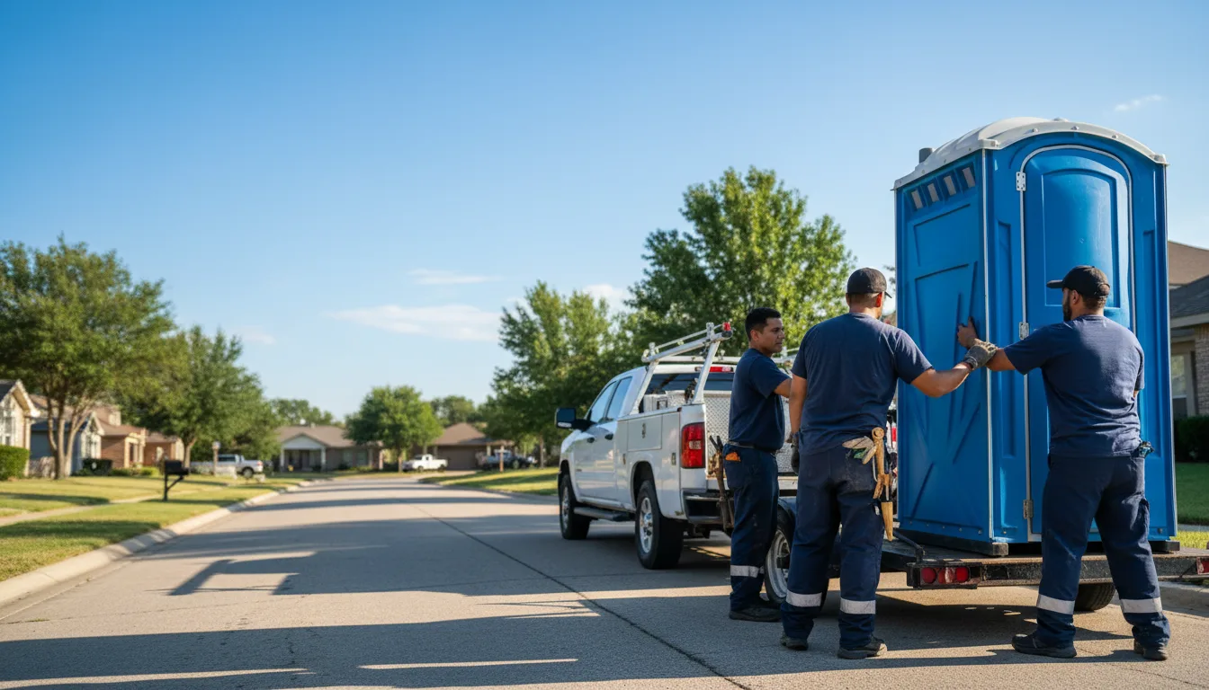 Portable Toilet Rental in Pierce, TX near me